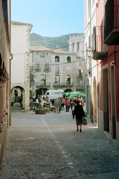 Apartamentos Saltarel·lo Besalu Bagian luar foto